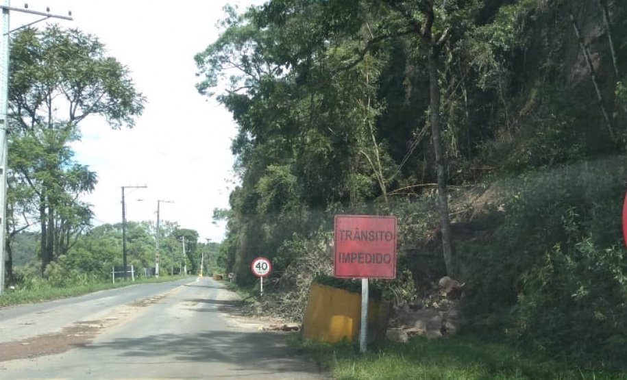 Avança licitação de obra para solucionar queda de rochas em União da Vitória