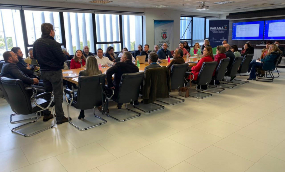 Encontro de chefes regionais Sejuf