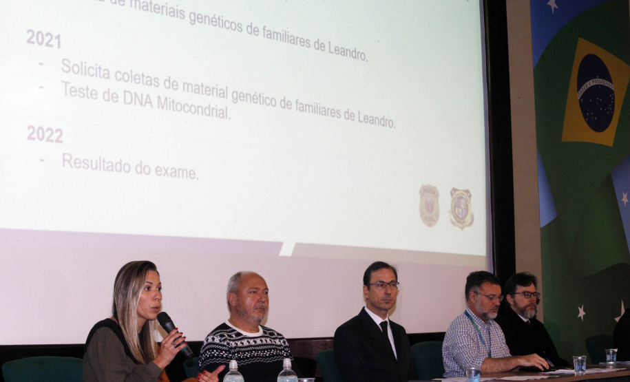 A Polícia Civil (PCPR) e a Polícia Científica do Paraná identificaram fragmentos genéticos de Leandro Bossi, que desapareceu em Guaratuba, no Litoral, em 1992, com 7 anos de idade.