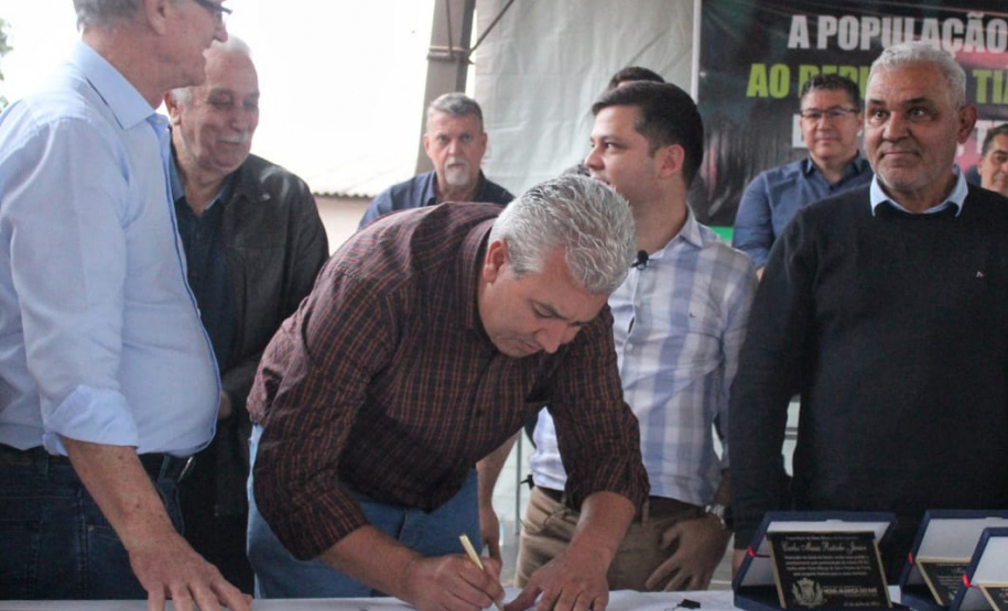 Secretário da Agricultura, Norberto Ortigara