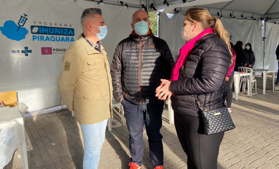 Mutirão da vacinação.