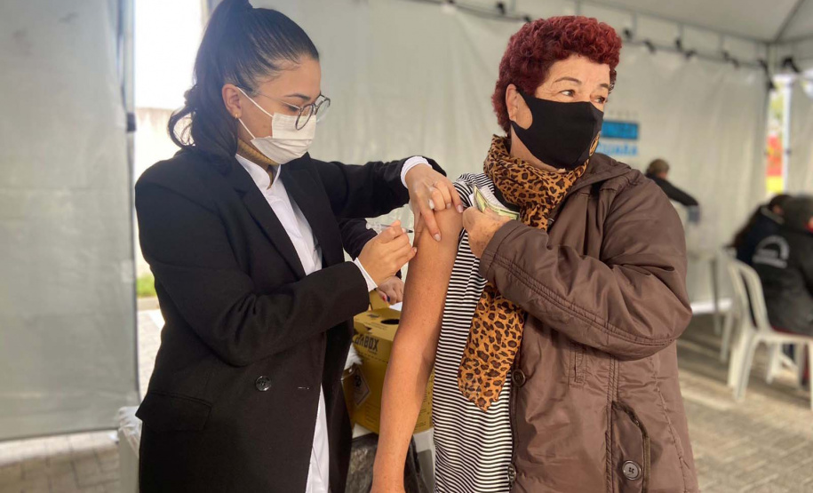 Mutirão da vacinação.