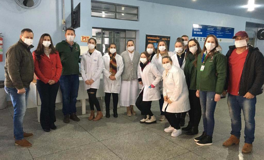 Mutirão da vacinação.