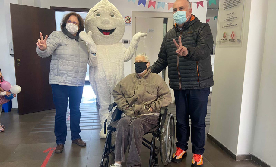 Mutirão da vacinação.