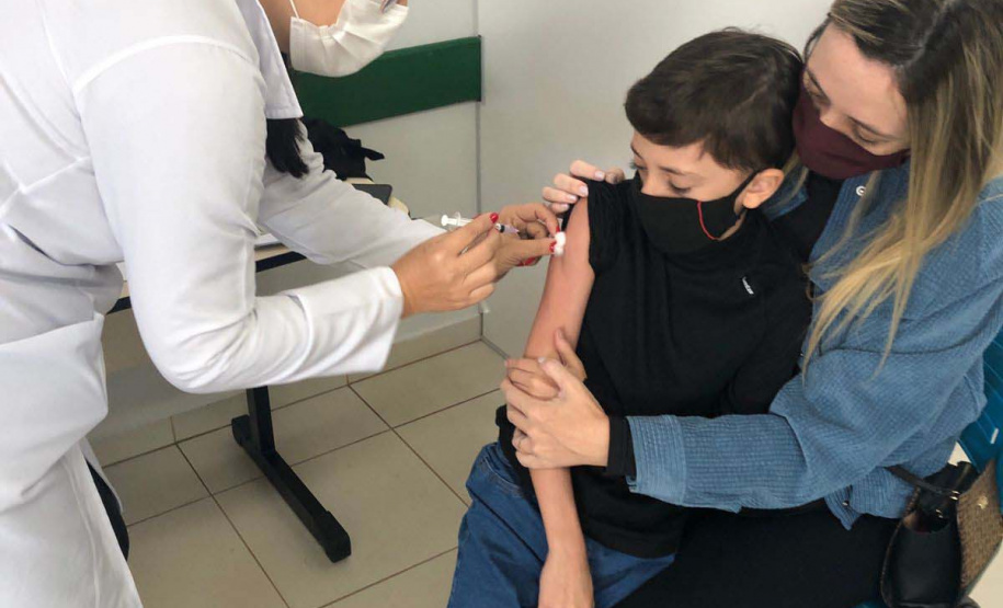 Mutirão da vacinação.