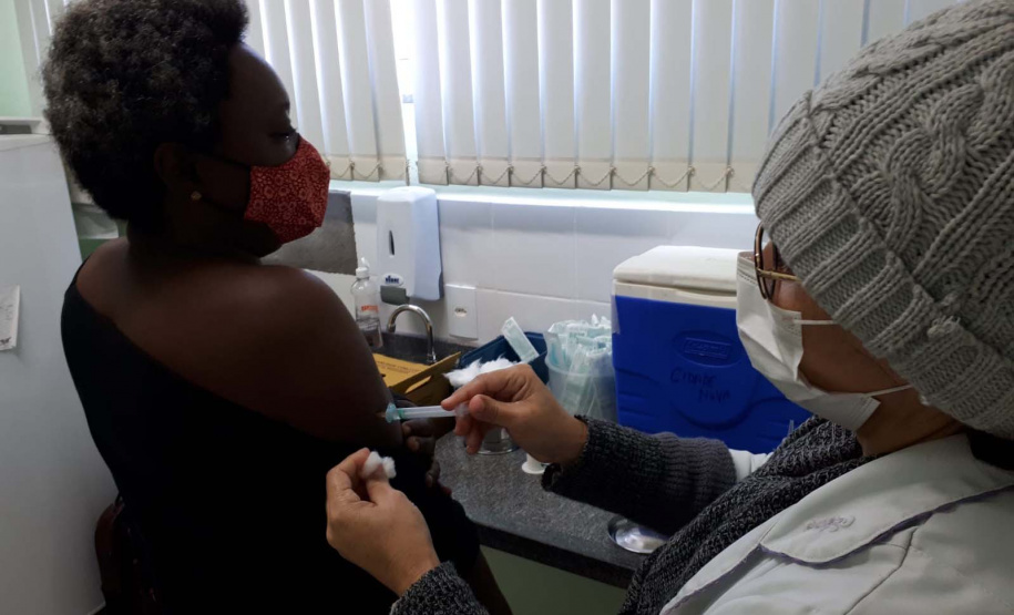 Mutirão da vacinação.