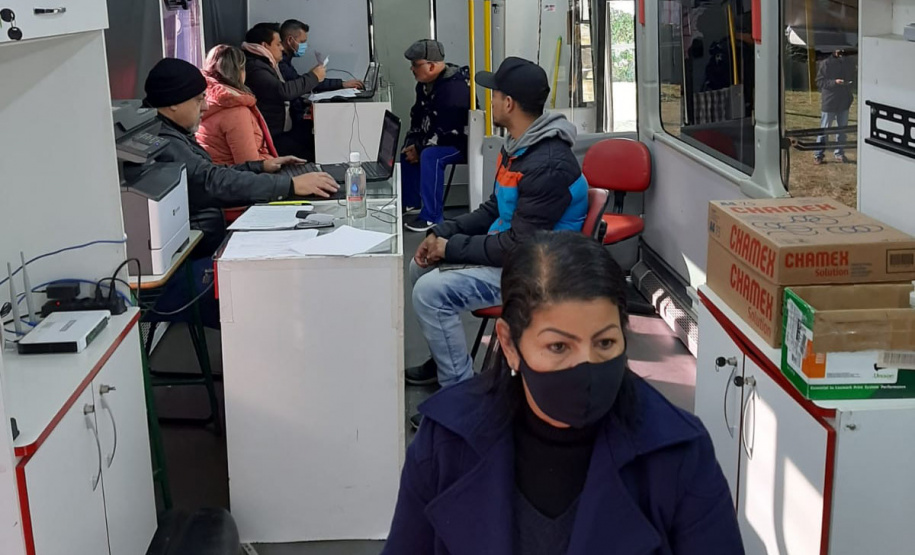 Agência do Trabalhador Itinerante encaminha 469 pessoas em Curitiba e Região Metropolitana