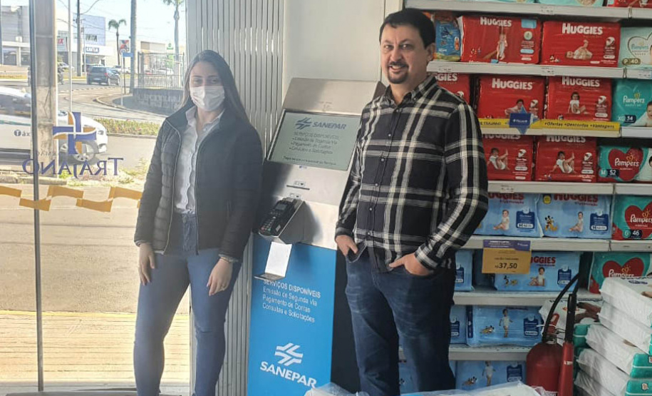 Sanepar instala totem em Guarapuava para descentralizar autoatendimento ao cliente