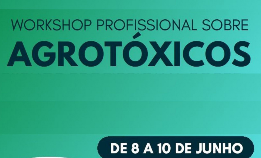 IDR-Paraná abre inscrições para Workshop Profissional sobre Agrotóxicos, em Maringá