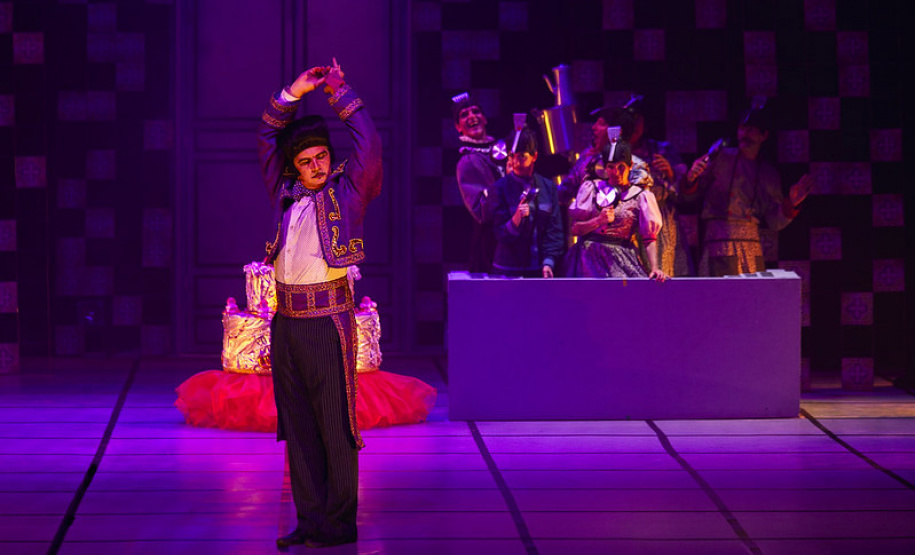 Grupo de bailarinos master do Guaíra apresenta espetáculo com audiodescrição e Libras