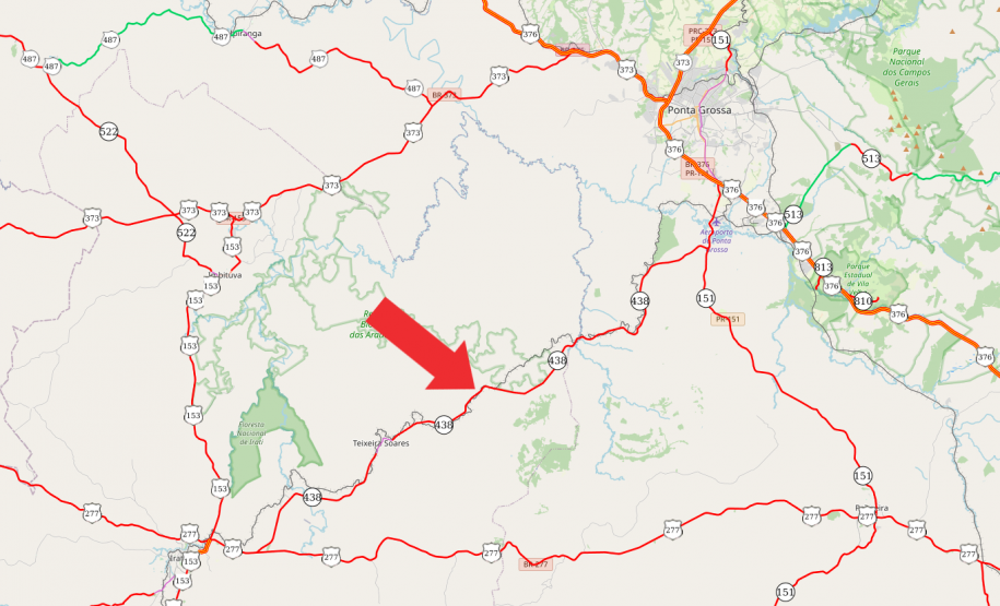 Rodovia entre Ponta Grossa e Teixeira Soares terá bloqueio nesta quinta (28)