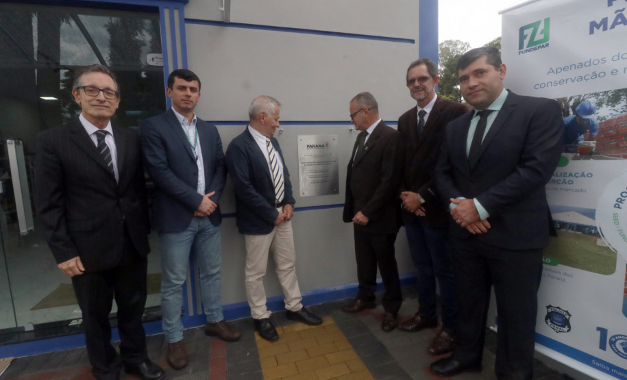 Polícia Penal do Paraná inaugura showroom dos canteiros de trabalho conveniados