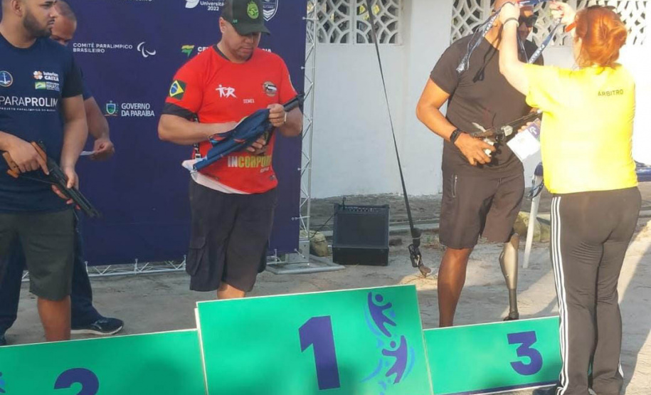 Policiais participam das Paralimpíadas Militares em João Pessoa
