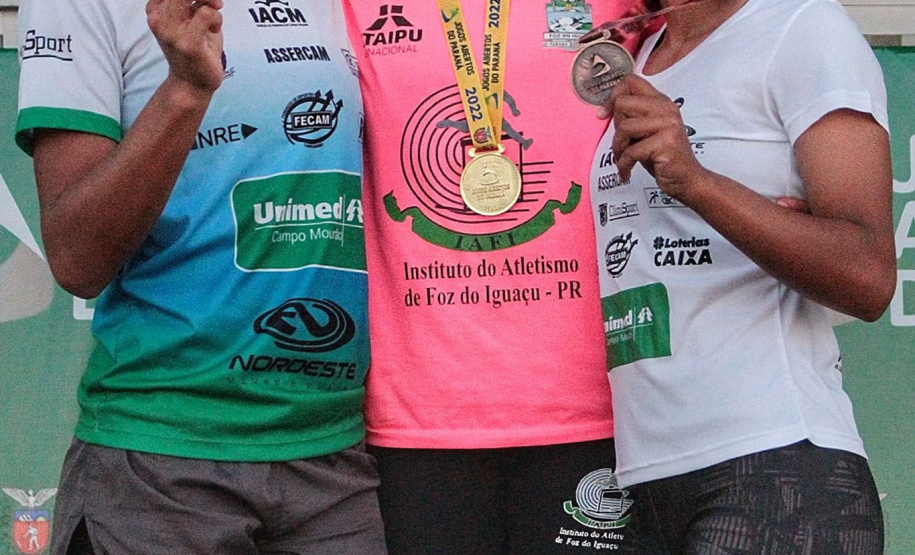 Campo Mourão conquista a medalha de ouro no atletismo nos Jogos Abertos do Paraná