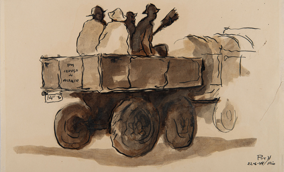 MON realiza exposição inédita de obras de Poty Lazzarotto que fazem parte do seu acervo