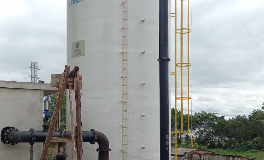 Sanepar moderniza sistema de bombeamento de água em Guaíra