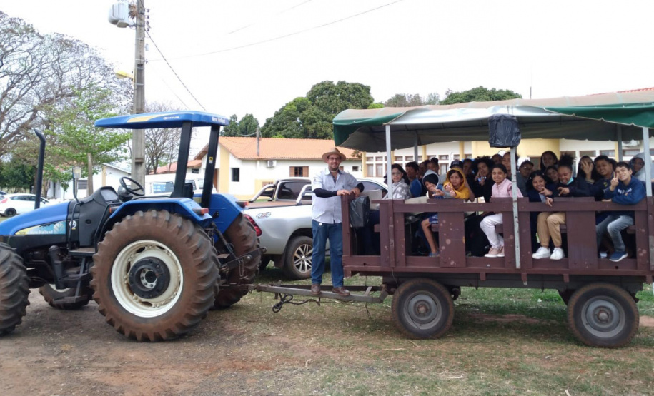Polo de Pesquisa e Inovação do IDR-Paraná, em Paranavaí, recebe visitas de estudantes -