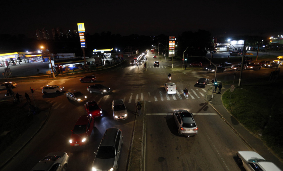 Obras de Iluminação no Contorno Sul de Curitiba começam nesta segunda-feira