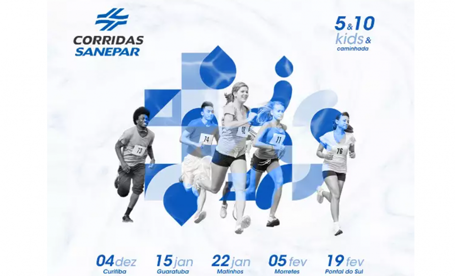 Sanepar abre inscrição para corrida de rua em Curitiba