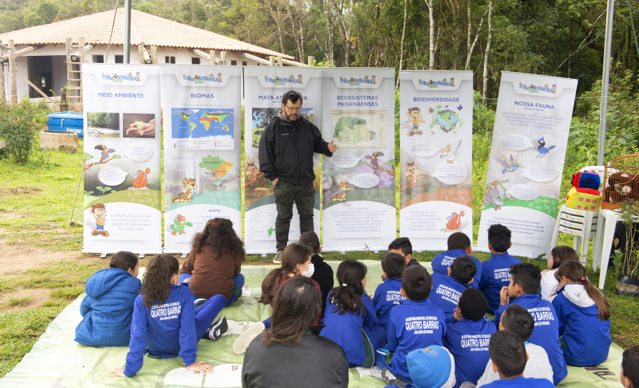 Em alusão ao Dia da Árvore de 2022, IAT promove atividades com crianças na RMC
