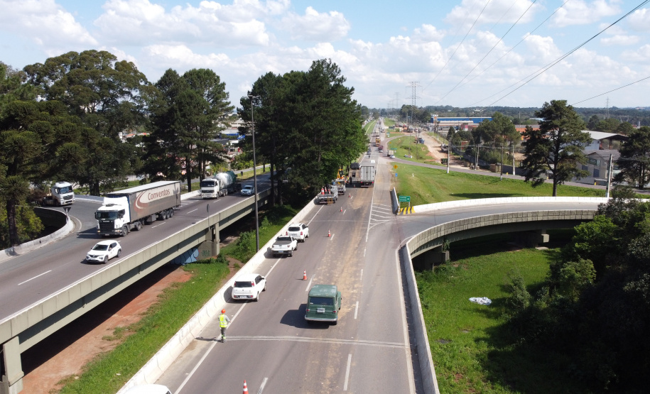 Começam as obras de reforço na segurança e iluminação no Contorno Sul de Curitiba