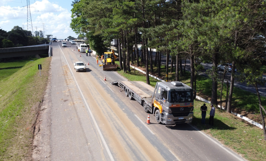 Começam as obras de reforço na segurança e iluminação no Contorno Sul de Curitiba