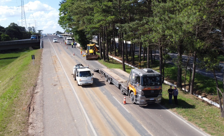 Começam as obras de reforço na segurança e iluminação no Contorno Sul de Curitiba