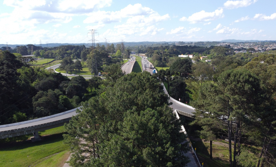 Começam as obras de reforço na segurança e iluminação no Contorno Sul de Curitiba