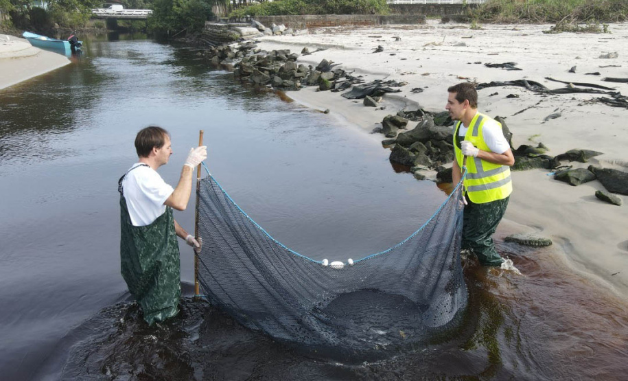 Programas ambientais acompanham obras no Litoral do Estado
