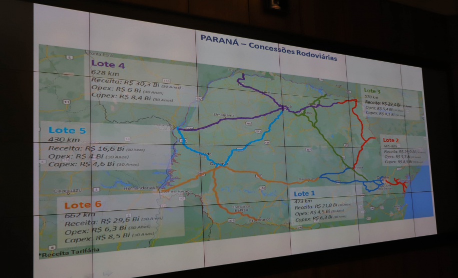 Governador Carlos Massa Ratinho Junior em agenda com Ministro da Infraestrutura Marcelo Sampaio. Foto: Ari Dias/AEN.