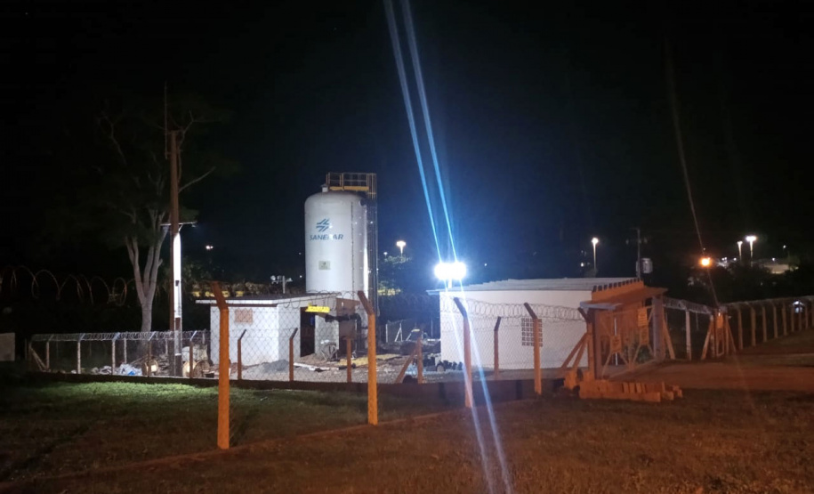 Sanepar moderniza sistema de bombeamento de água em Guaíra