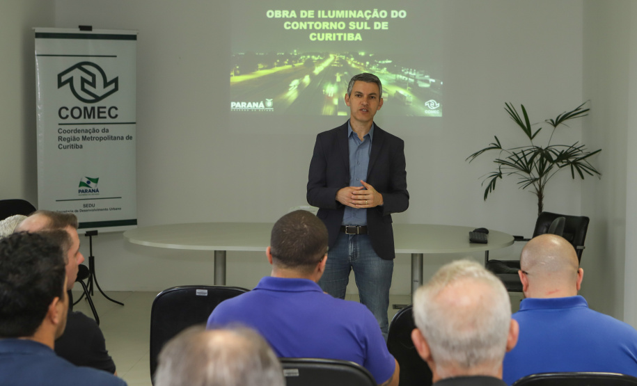 Obras de Iluminação no Contorno Sul de Curitiba começam nesta segunda-feira