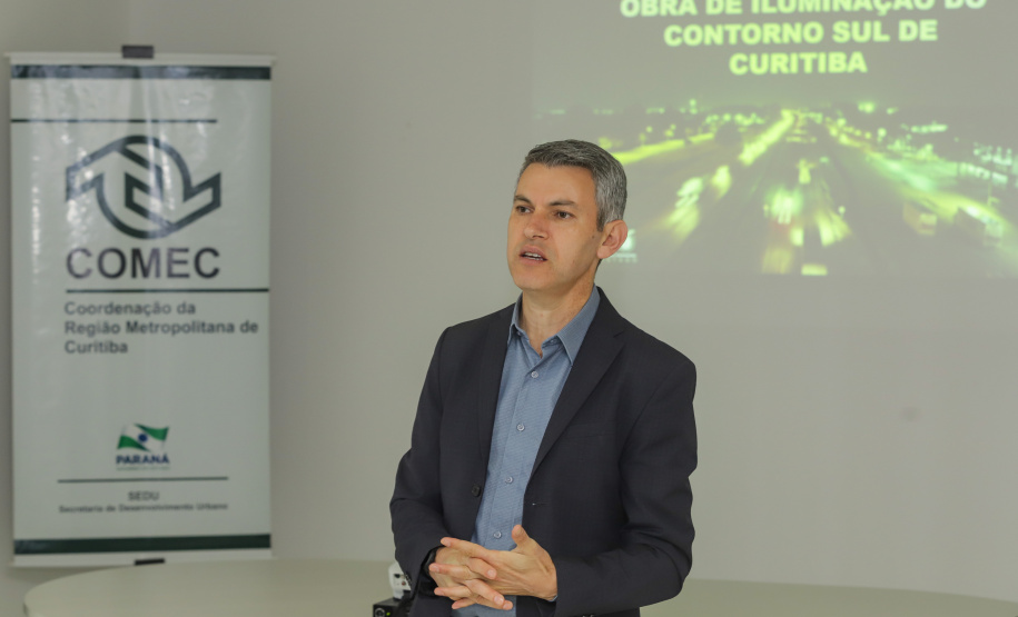 Obras de Iluminação no Contorno Sul de Curitiba começam nesta segunda-feira