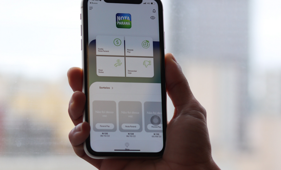 Bilhetes eletrônicos para o sorteio do Nota Paraná em novembro já estão disponíveis para consulta