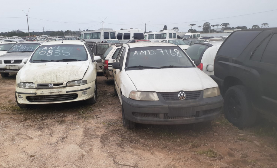 Estado divulga novo leilão com mais de 300 veículos disponíveis