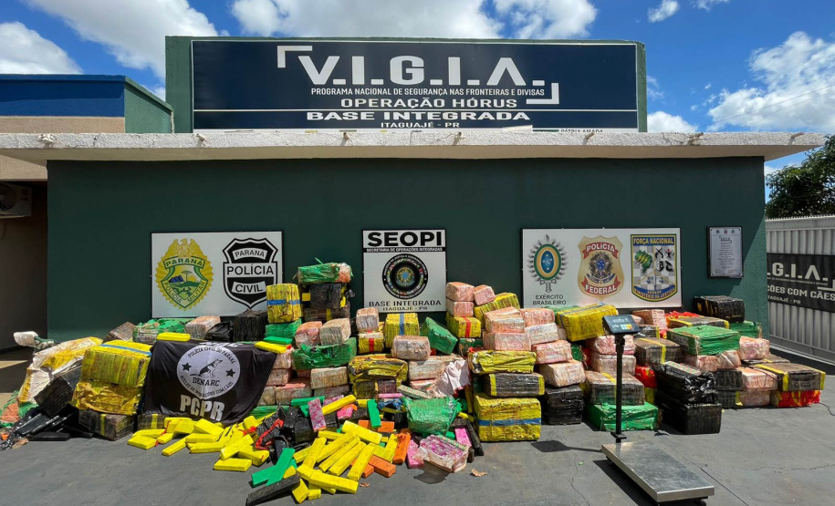 PCPR apreende mais de 3,5 toneladas de maconha em Santo Inácio