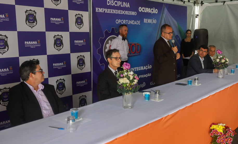 Polícia Penal do Paraná inaugura showroom dos canteiros de trabalho conveniados