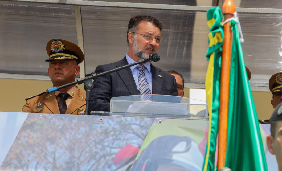 Polícia Militar do Paraná homenageia policiais que participaram da Operação Guarapuava