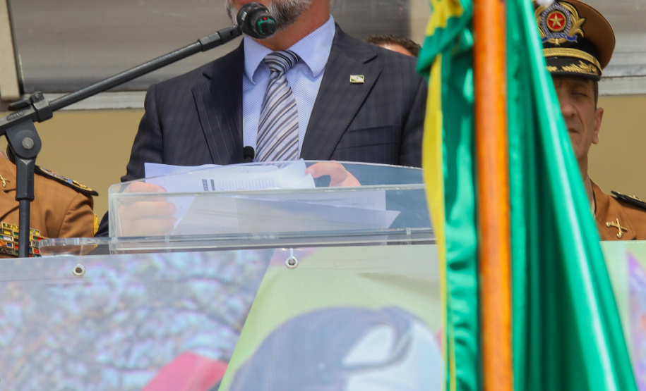 Polícia Militar do Paraná homenageia policiais que participaram da Operação Guarapuava