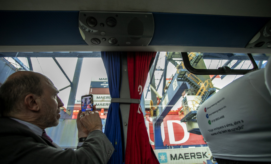 Comitiva argentina visita Porto de Paranaguá para expandir negócios