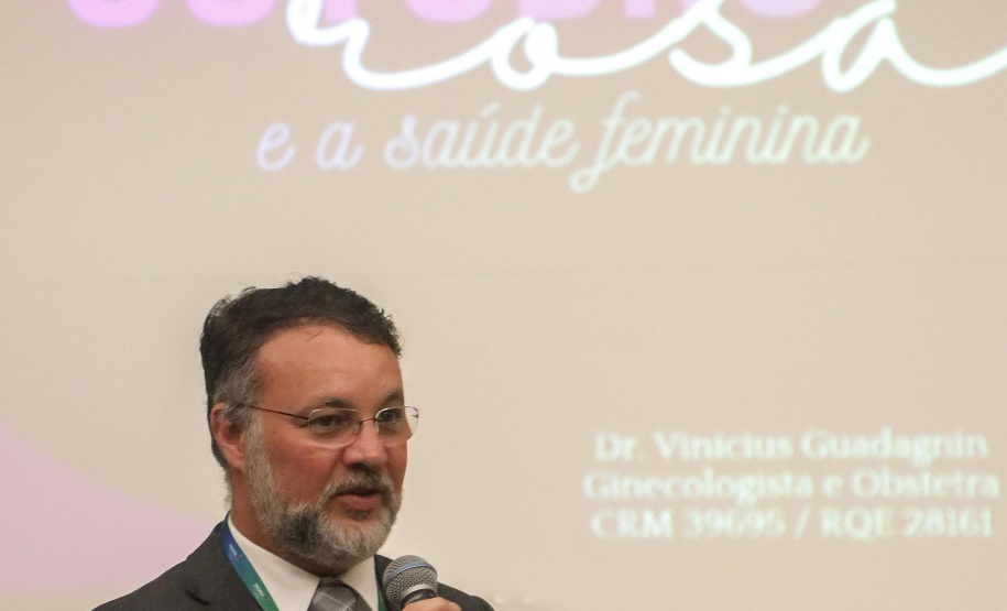 Segurança conscientiza servidoras sobre o Outubro Rosa