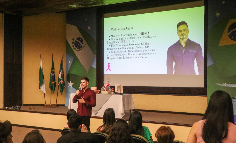 Segurança conscientiza servidoras sobre o Outubro Rosa