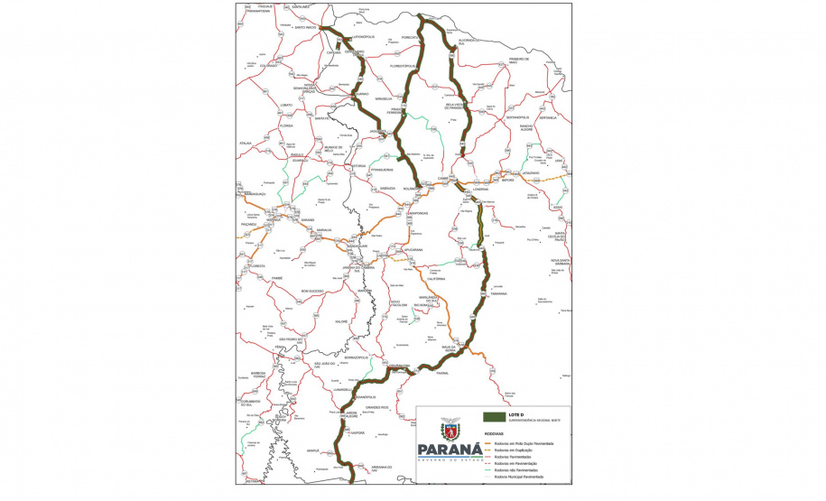 Rodovias do Norte e Vale do Ivaí vão receber conservação em mais 434 quilômetros