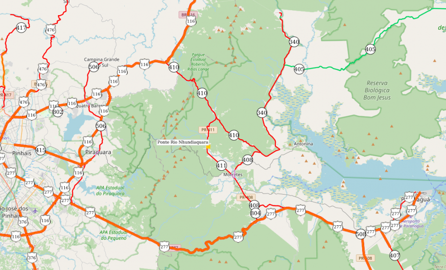 Ponte Rio Nhundiaquara