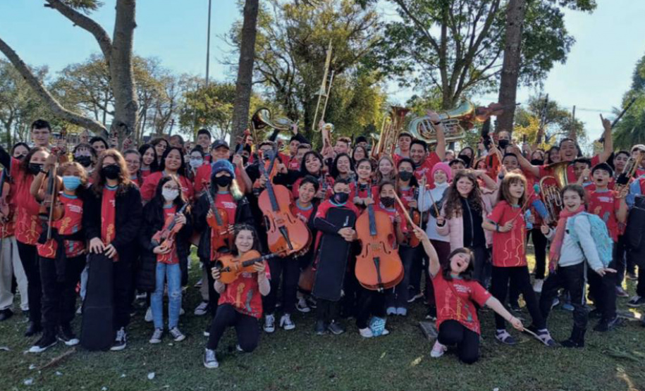 Programa de educação musical da Associação Musical ALEGRO tem apoio do BRDE