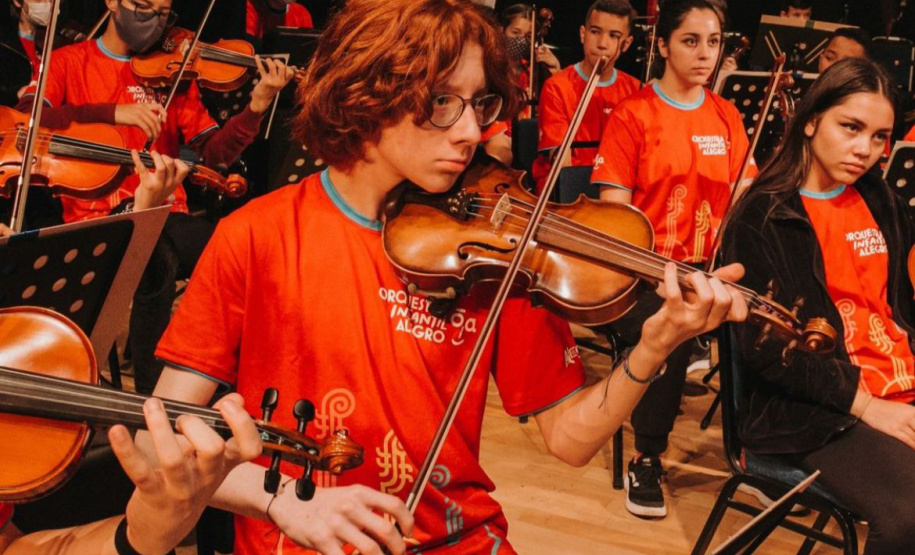 Programa de educação musical da Associação Musical ALEGRO tem apoio do BRDE