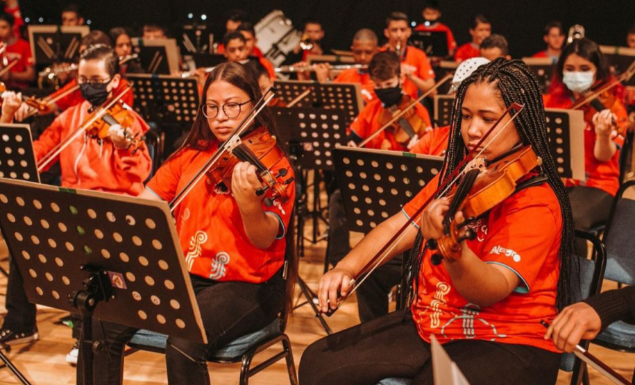 Programa de educação musical da Associação Musical ALEGRO tem apoio do BRDE