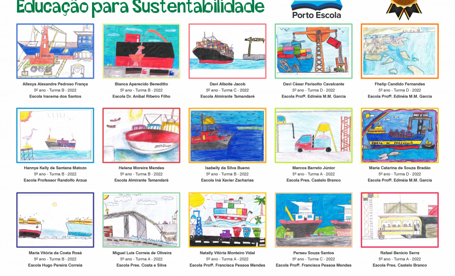 "Após a pandemia, projeto Porto Escola volta a premiar 15 crianças parangonaras"