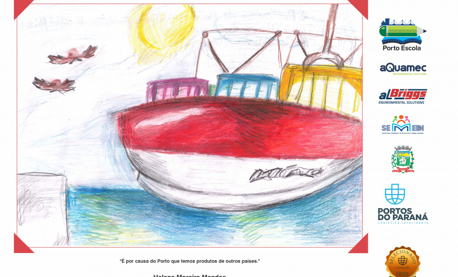 "Após a pandemia, projeto Porto Escola volta a premiar 15 crianças parangonaras"