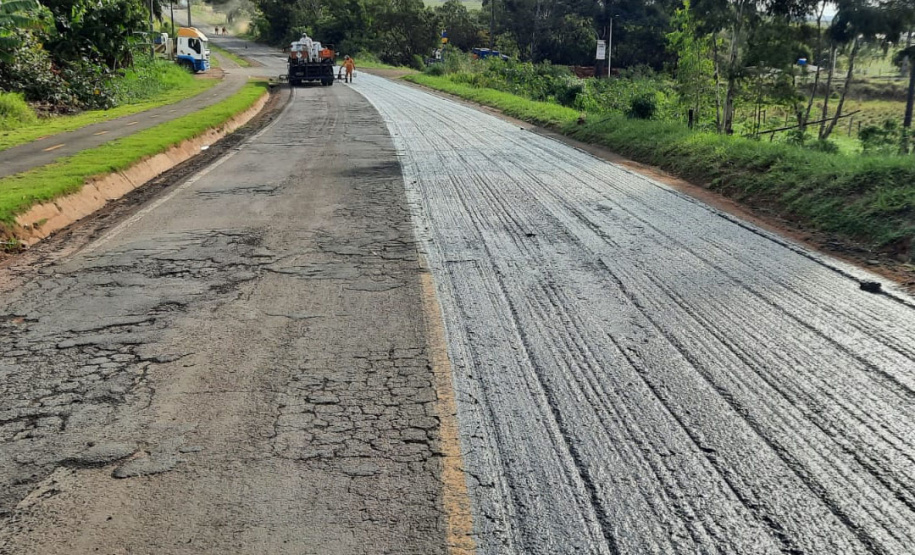 Estado conclui obras de conservação do trecho urbano da PR-082 em Terra Boa